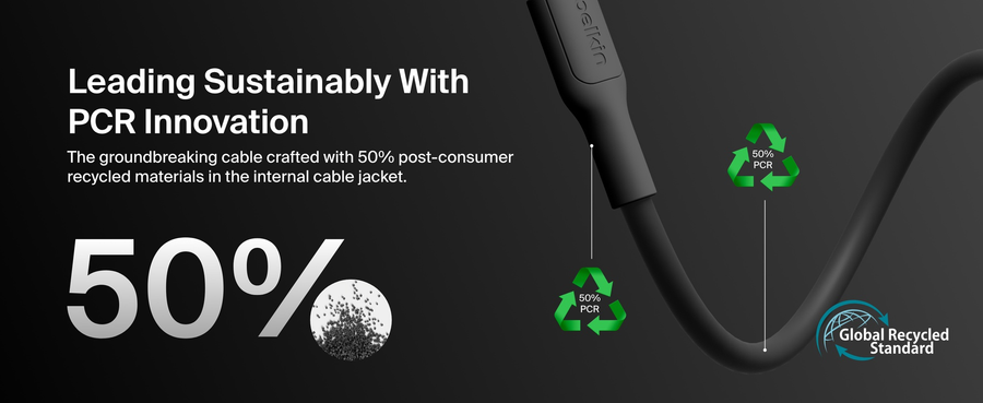 Belkin CAA019FQ1MBK - BOOSTCHARGE USB-A-LTG CONNECTOR 1M - BLK