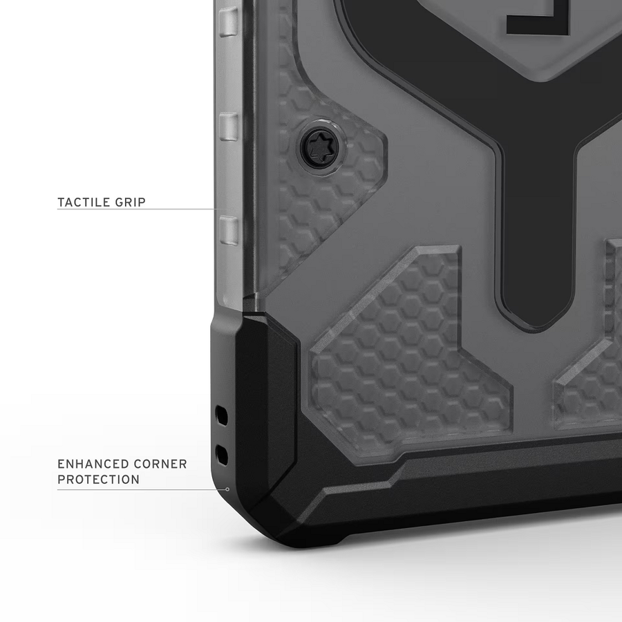 Urban Armour Gear 214526113140 - UAG Pathfinder Clear w/Magnet -Samsung GS26 Ultra  Ash/Black