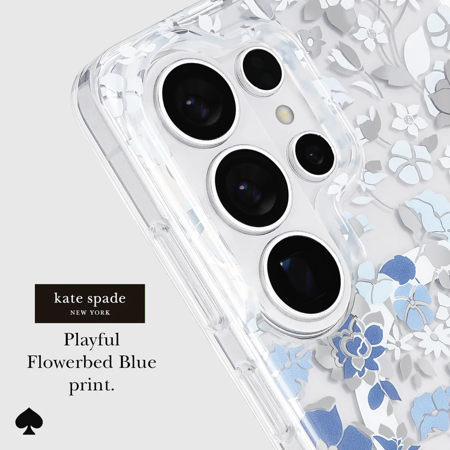 KS059882 - Kate Spade Protective - Samsung GS26 Ultra - Flowerbed Blue