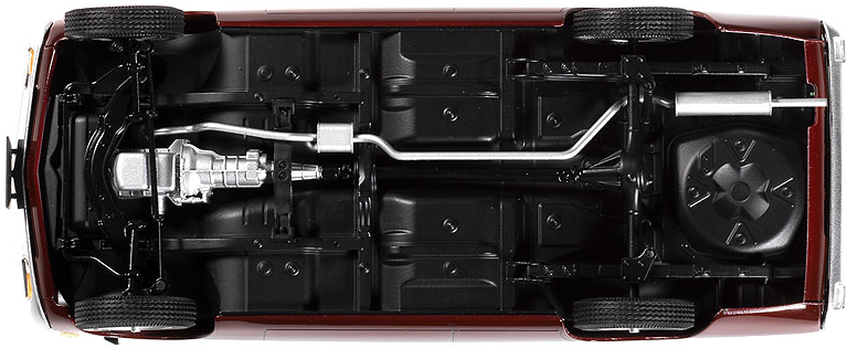 Academy 9-15617 - ACADEMY 1/24 ICONIC KOREAN BRISA CAR
