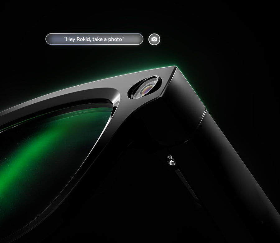 Rokid Ultra-Light 38.5g AI Glasses Style (Non-Display)
