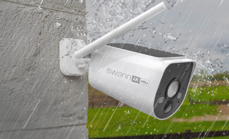 SWANN SWNVW-MAXV2CAM-GL - MaxRanger4K v2 Solar Wireless Security Camera - 1 Pack Color Box