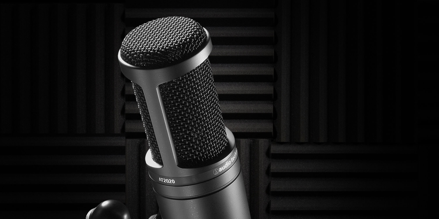 AUDIO TECHNICA AT2020BK - AT AT2020BK CARDIOID MICROPHONE