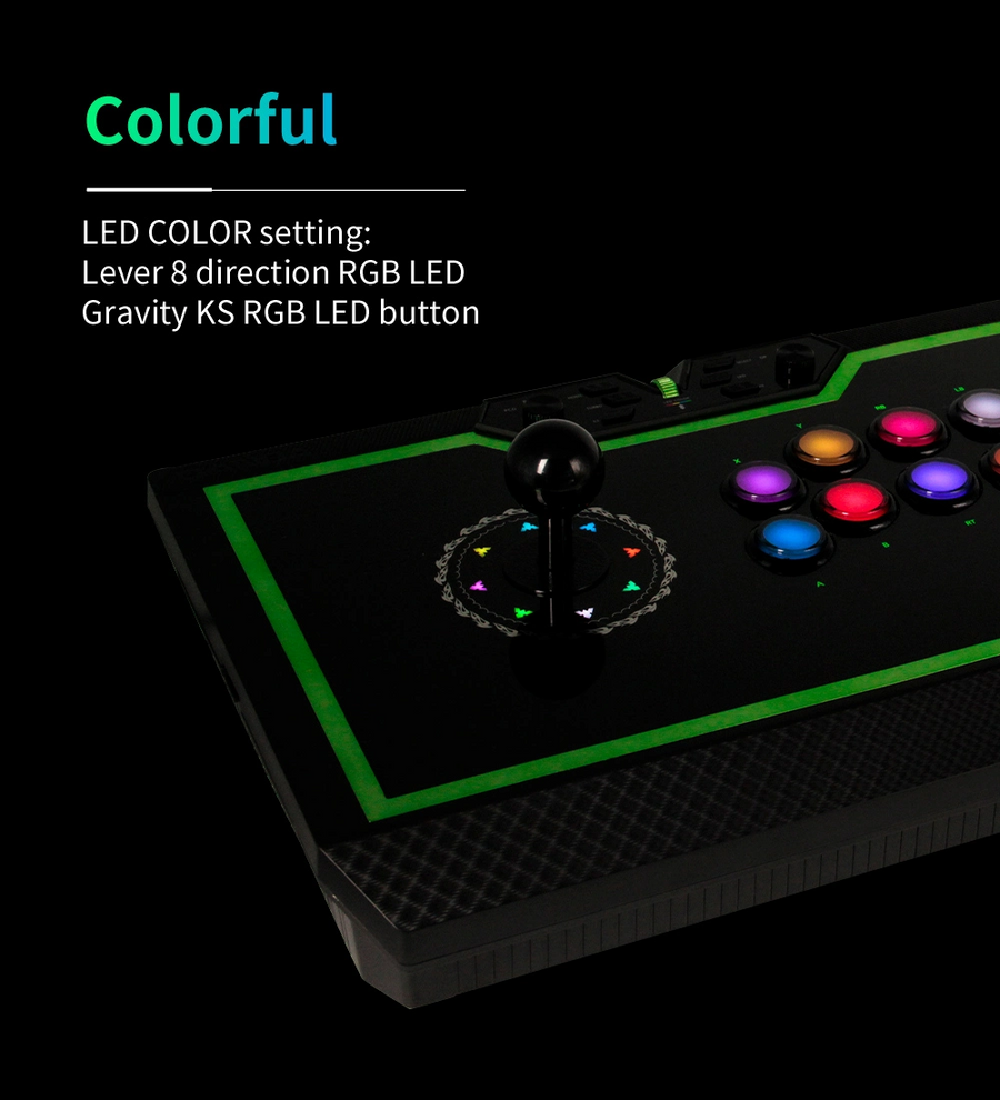 QGQ8AS - Qanba  Q8-GR PC Arcade Stick (Fighting Stick)