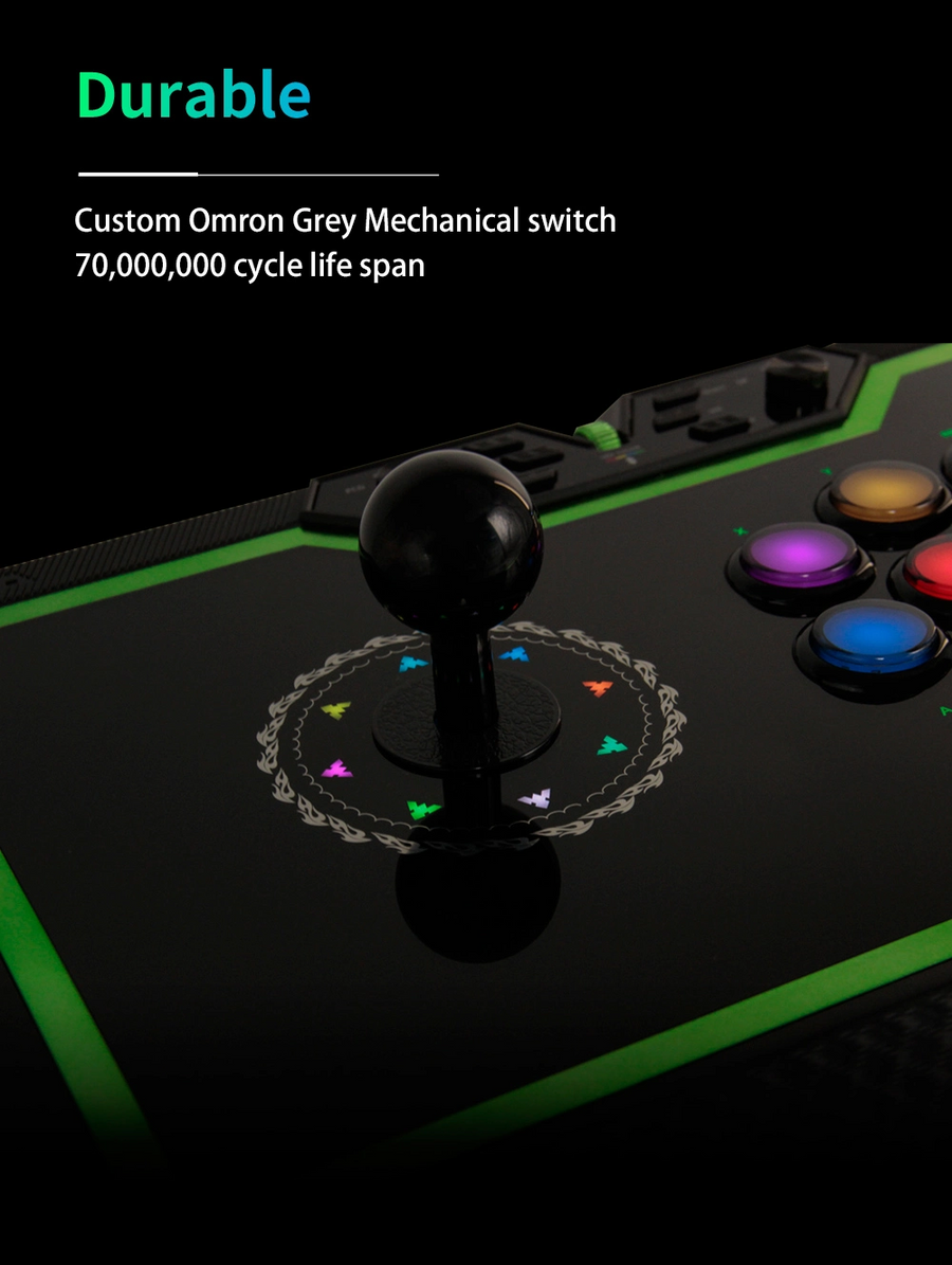 QGQ8AS - Qanba  Q8-GR PC Arcade Stick (Fighting Stick)