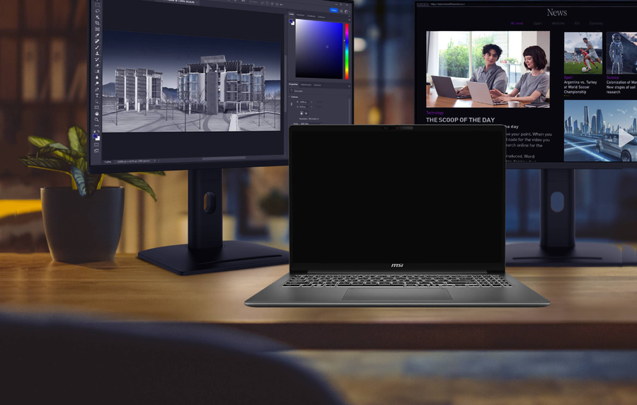MSI MODERN 16S AI+ G3MG-026NZ - Modern 16S AI+ U7 16GB 1TB W11H