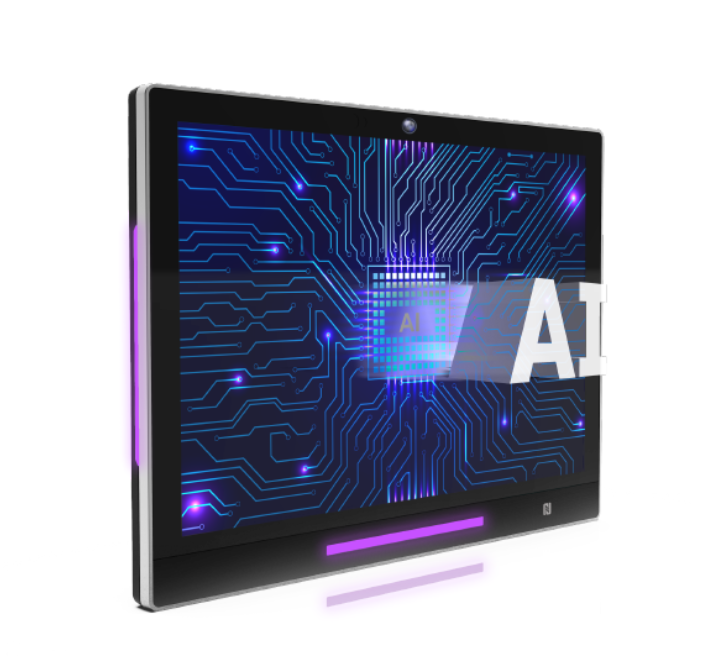 Qbic TD-1070 - 10.1" Smart Panel PC, Full HD IPS Display, NFC/RFID AI-Ready