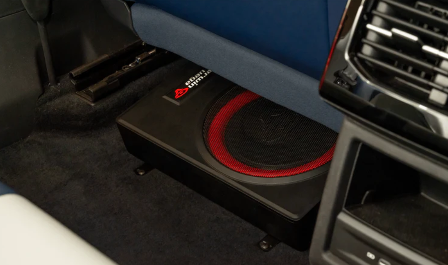 VPAS821 - CERWIN VEGA 8" 2 CH UNDERSEAT ACTIVE SUBWOOFER 290W MAX 150W RMS X1 | 70W RMS X2 @ 4OHM