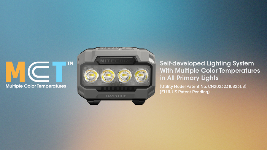 HA23 UHE BLACK - NITECORE 600 LUMEN USB RECHARGEABLE LED HEADLAMP TORCH BLACK