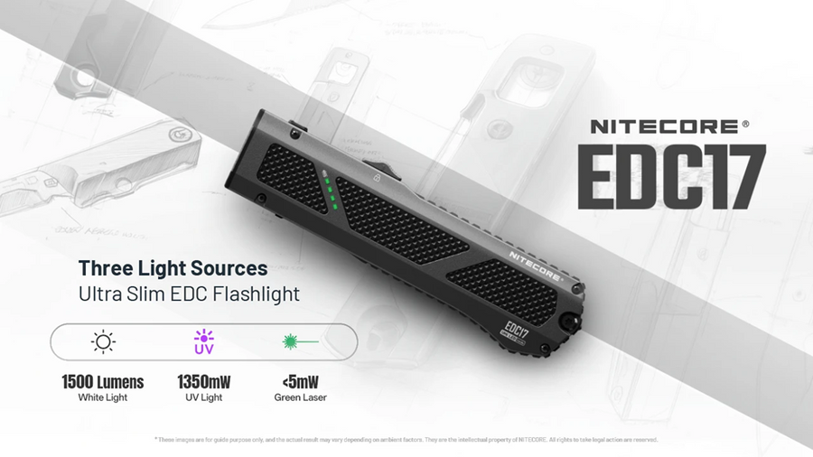 EDC17 - NITECORE EDC17 1500 LUMEN EDC TORCH