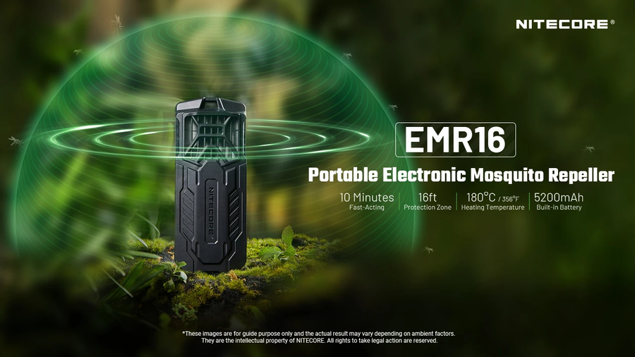 EMR16 - NITECORE MULTIPURPOSE PORTABLE ELECTRONIC REPELLER