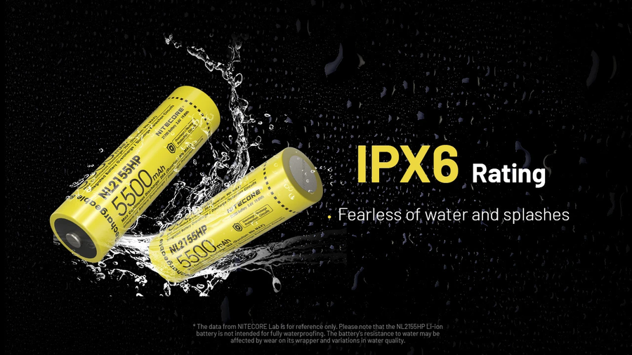 NL2155HP - NITECORE 5500MAH WIEDERAUFLADBARE 21700 LI-ION-BATTERIE