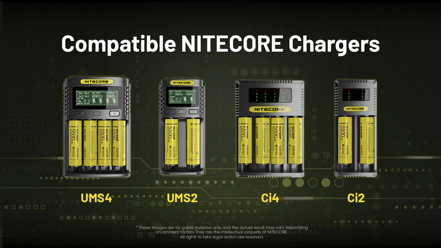 NL2155HP - NITECORE 5500MAH WIEDERAUFLADBARE 21700 LI-ION-BATTERIE