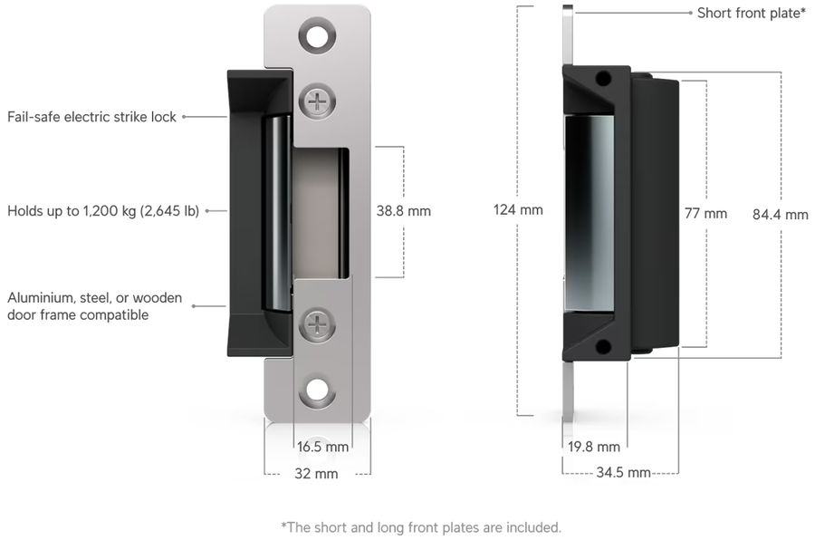 UACC-Lock-Strike-Safe-15mm - Ubiquiti UniFi Access Fail-Safe Strike Lock