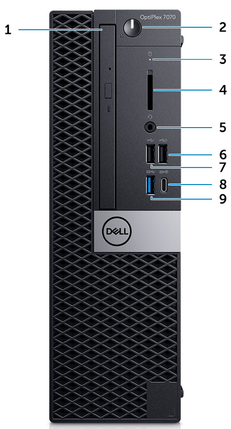 Dell Optiplex 7070 SFF Intel Core i7-9700 Desktop (A-Grade Refurbished)