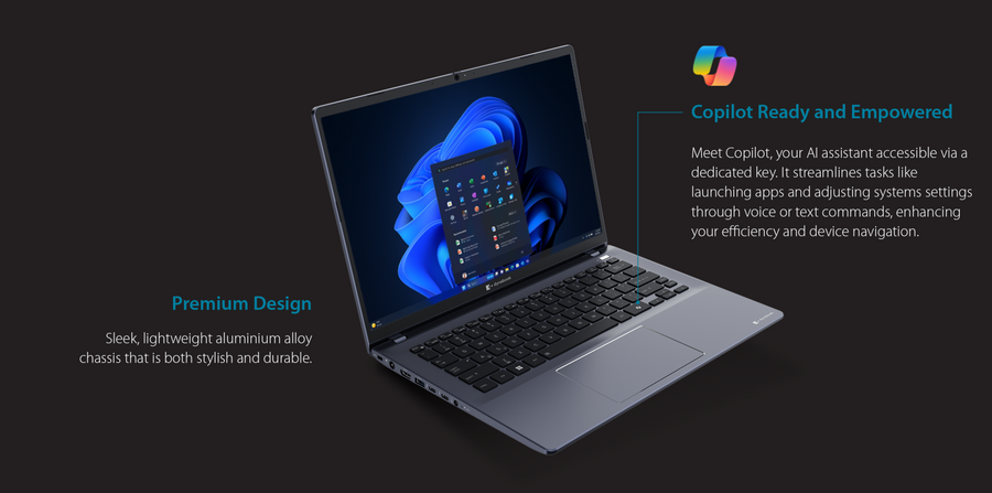 PNM1BA-025004 - DYNABOOK PORTEGE X40-M U5-125H 14" WUXGA TOUCH 32GB 256GB TB4 W11P 3YR (SOH ONLY)