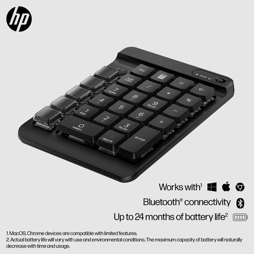 HP 435 Programmable Bluetooth Wireless Keypad -  WHILE STOCK LASTS