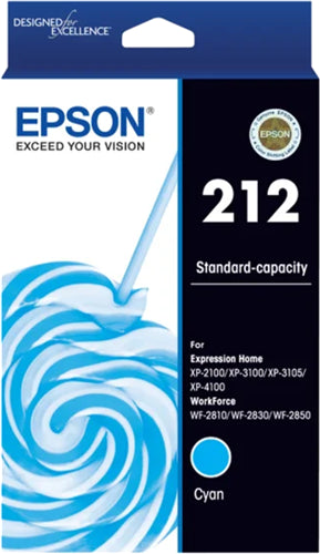 Epson 212 Cyan Ink Cartridge EP0721