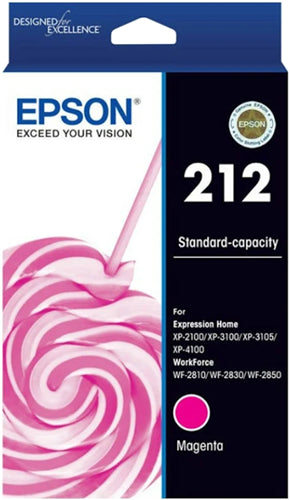 Epson 212 Magenta Ink Cartridge EP0722