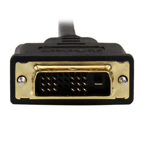 StarTech.com HDCDVIMM1M - 1m Mini HDMI to DVI-D Cable - M/M