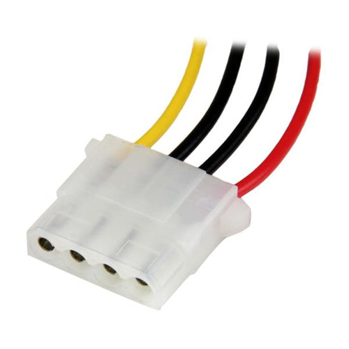 StarTech.com LP4POWEXT12 - 12in Molex LP4 Power Extension Cable M/F
