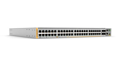 ALLIED TELESIS AT-X930-52GPX-B01 48-port 10/100/1000T PoE+ stackable switch with 4 SFP+ ports and dual hotswap PSU bays. 1 year NCP support Start date is shipment date from ATI - Grace period 90 day