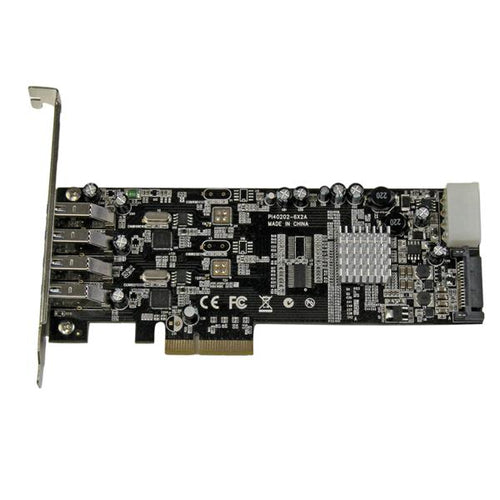 PEXUSB3S42V - STARTECH.COM 4PORT PCIE USB 3.0 CONTROLLER CARD W/ 2 INDEPENDENT CHANNELS, 2 YR