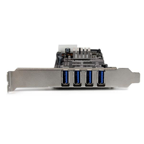 PEXUSB3S42V - STARTECH.COM 4PORT PCIE USB 3.0 CONTROLLER CARD W/ 2 INDEPENDENT CHANNELS, 2 YR