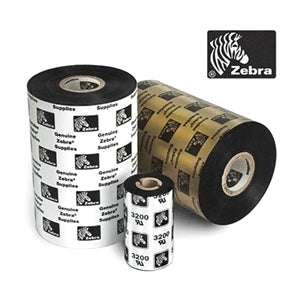 Zebra 110mm X 74m Wax/Resin Ribbon - Glossy Labels RA8622