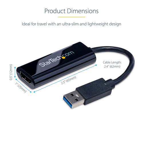 StarTech.com USB32HDES - USB 3.0 to HDMI Multi Monitor Adapter