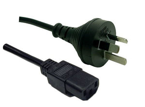 Nicht spezifiziertes CA2019B - Netzkabel 10A/250V IEC (W) auf 3-Pin-Stecker (M) 1,8m