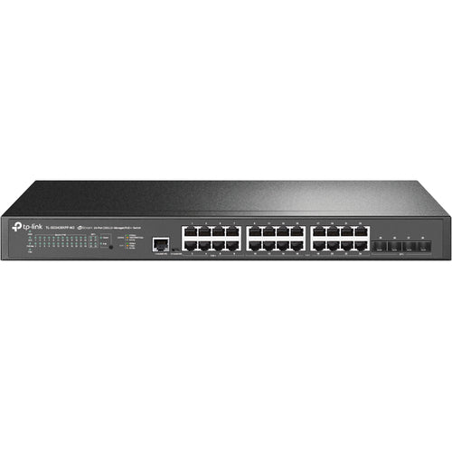 TP-Link TL-SG3428XPP-M2 - TP LINK JetStream 24-Port 2.5GBASE-T and 4-Port 10GE SFP+ L2+ Managed Switch with 16-Port PoE+ & 8-Port PoE++