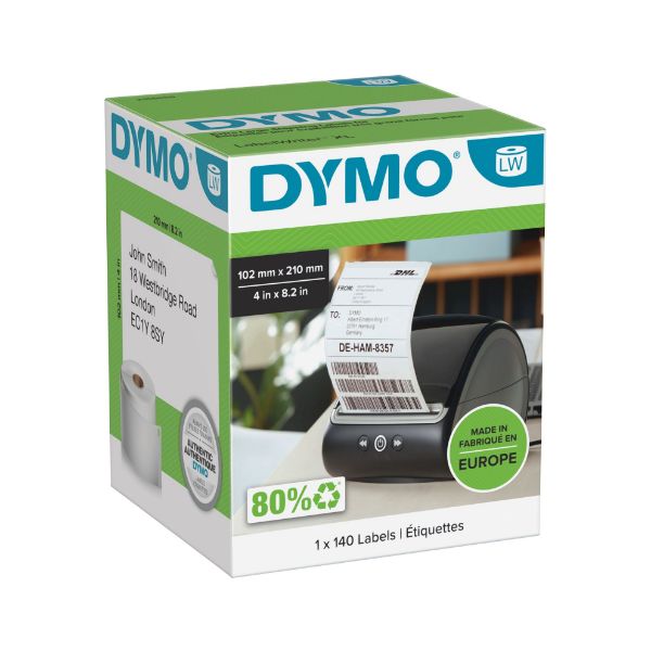 DYMO 2166659 - LabelWriter DHL Labels 102mm X 210mm (140ct)