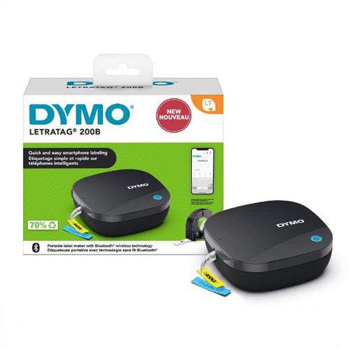 2172863 - DYMO 2172863 - LetraTag 200B Portable Bluetooth Label Maker. Compact Lightweight & Battery