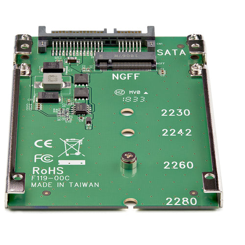 StarTech.com SAT32M225 - M.2 NGFF SSD to SATA Adapter Converter
