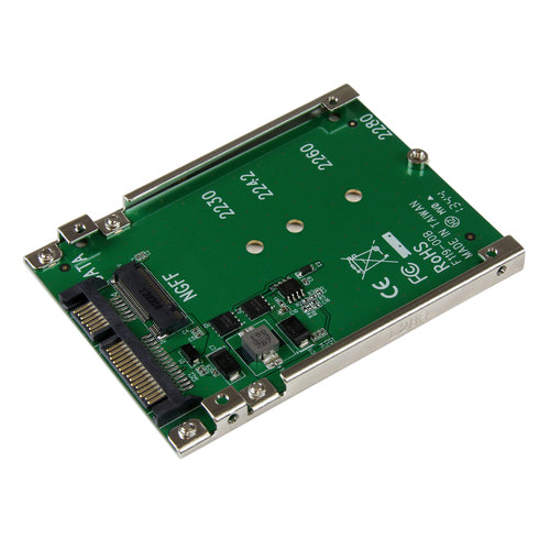 StarTech.com SAT32M225 - M.2 NGFF SSD to SATA Adapter Converter