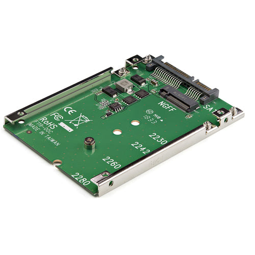 StarTech.com SAT32M225 - M.2 NGFF SSD to SATA Adapter Converter