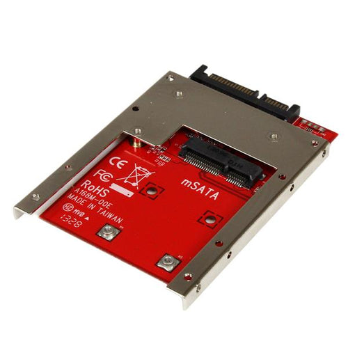 StarTech.com SAT32MSAT257 - mSATA SSD to 2.5IN SATA Adapter Converte