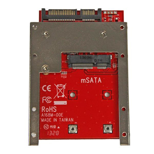 StarTech.com SAT32MSAT257 - mSATA SSD to 2.5IN SATA Adapter Converte
