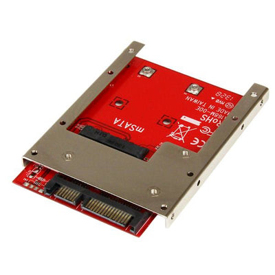 StarTech.com SAT32MSAT257 - mSATA SSD to 2.5IN SATA Adapter Converte