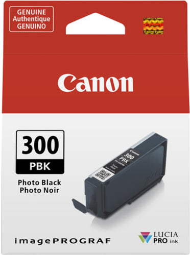 Canon PFI-300PBK Photo Black Ink Cartridge PWF1003