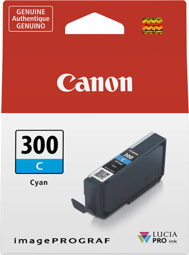 Canon PFI-300C Cyan Ink Cartridge PWF1006