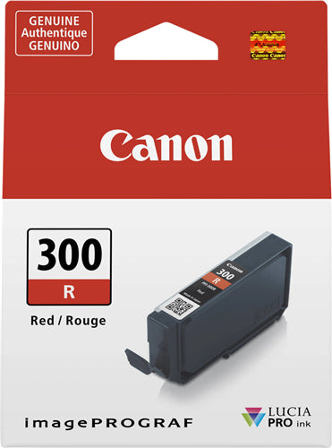 Canon PFI-300R Red Ink Cartridge