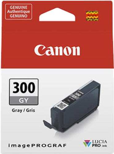 Canon PFI-300GY Grey Ink Cartridge PWF1024