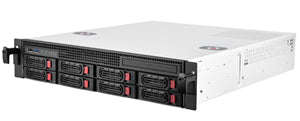 SilverStone RM21-308 mATX 2U 8 Bay Rackmount Case HT6083