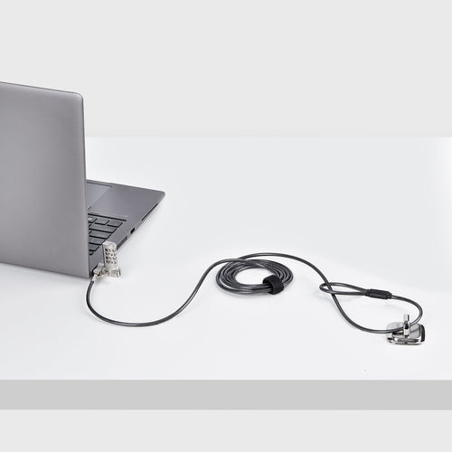 StarTech.com UNIVCS-LAPTOP-LOCK - Serialized Laptop Cable Lock 6.6ft (2m)