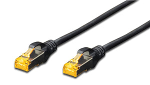 CA9300K - Digitus S-FTP CAT6A Patch Lead - 0.25M Black