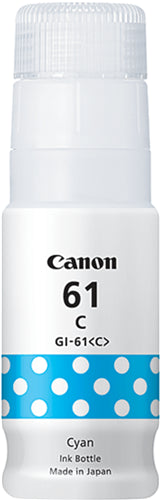 Canon GI61C PIXMA MegaTank Ink Bottle Cyan PB0217