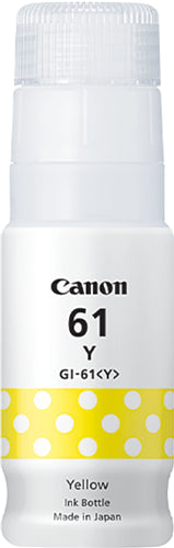 Canon GI61Y PIXMA MegaTank Ink Bottle Yellow PB0219