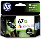 HNK1006 - HP 67XL Tri-Colour Ink Cartridge